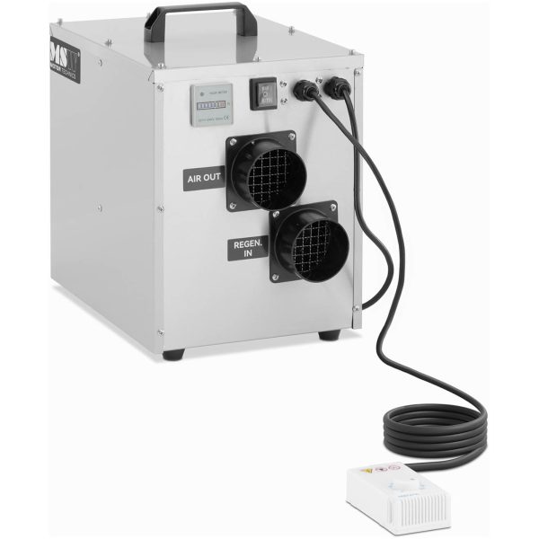 Adsorbcijas gaisa dehumidifier mitruma absorbētājs 100 m3/h līdz 30 m2