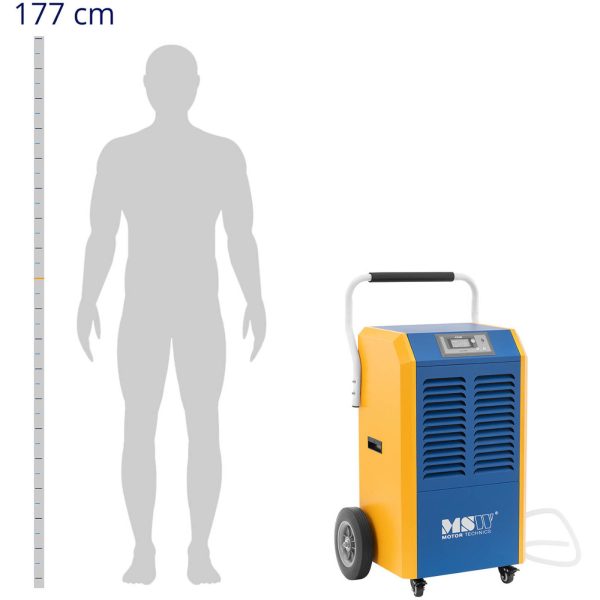 Gaisa dehumidifier cooppeom graudaugu mitrums 1300 m3/h līdz 150 m2