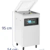 Pārtikas vakuuma iepakojums pārtikai bezmaksas LCD 40 cm 900 W