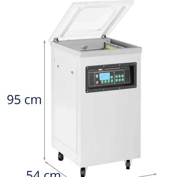 Pārtikas vakuuma iepakojums pārtikai bezmaksas LCD 40 cm 900 W
