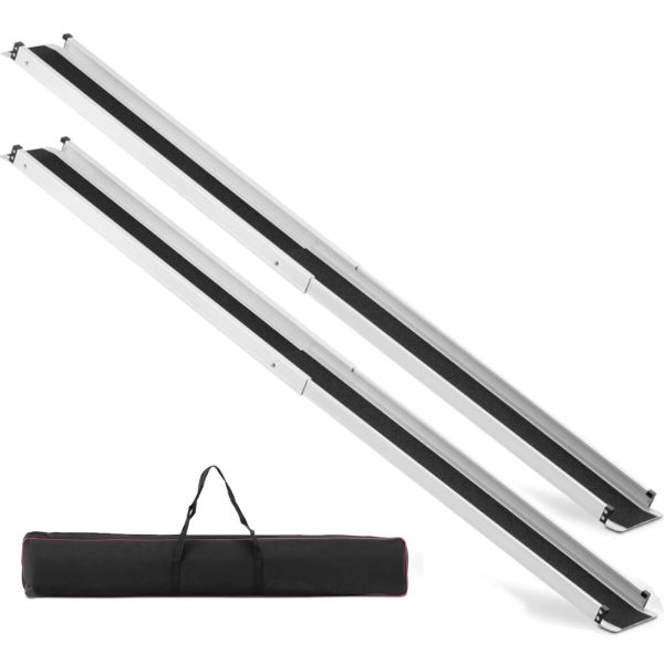 Portatīvo disku brīvdienu rampas locīšana 120 x 19 cm - 2 gab. Portatīvo disku brīvdienu rampas locīšana 120 x 19 cm - 2 gab.