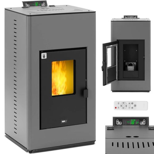 Cepiet krāsns kamīnu granulām ar ūdens jaku līdz 380 m3 20 000 W