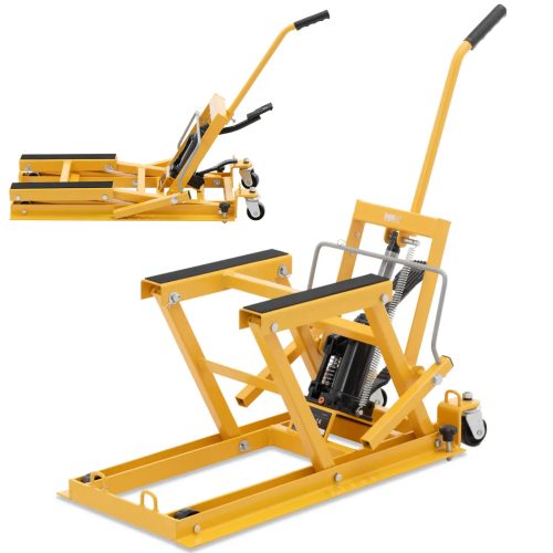 Motocikla ligzdas pacelšanas hidrauliskais 400 mm 680 kg