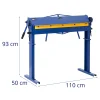 Tilta rokas bumba lokšņu metālam 0-120 grādu platumam 91 cm