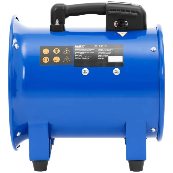 Uguns ventilatoru celtnieks 2700 m3/h trešdiena 280 mm