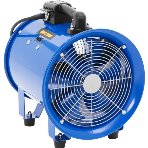 Ventilatora ventilators rūpnieciskai būvniecībai ar šļūteni 10 m 2700 m3/h AVG. 280 mm