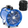 Ventilatora ventilators rūpnieciskai būvniecībai ar šļūteni 10 m 2700 m3/h AVG. 280 mm