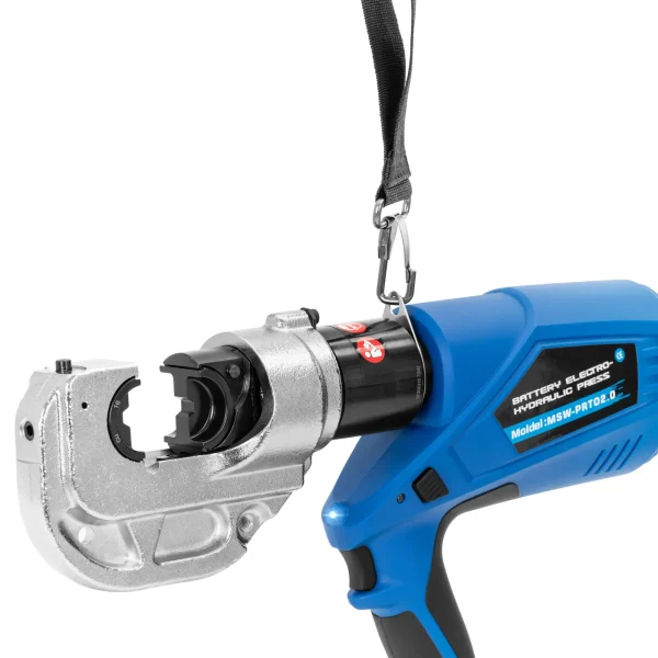 Nospiediet skavu akumulatora kabeļiem 16-400 mm2 120 kN