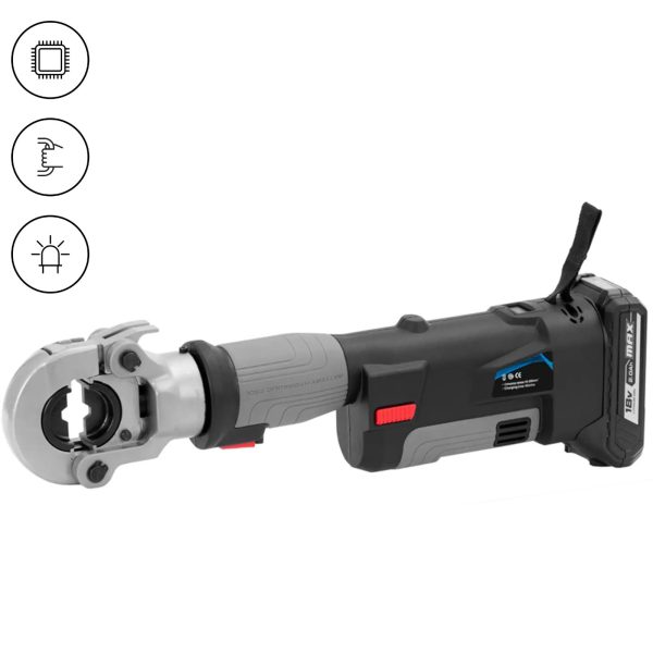 Nospiediet skavu akumulatora kabeļam 16-300 mm2 60 kN