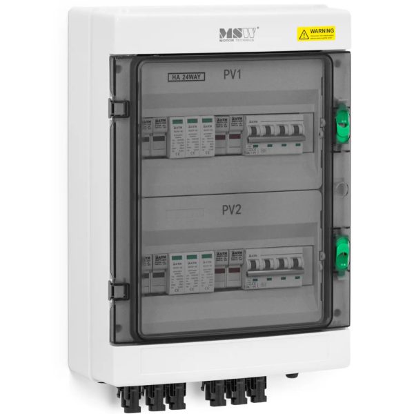 Savienojuma kastes PV sadales iekārta fotoelektriskajai tips 2 4 ieejas 2 izejas 1000 V IP66 Savienojuma kastes PV sadales iekārta fotoelektriskajai tips 2 4 ieejas 2 izejas 1000 V IP66