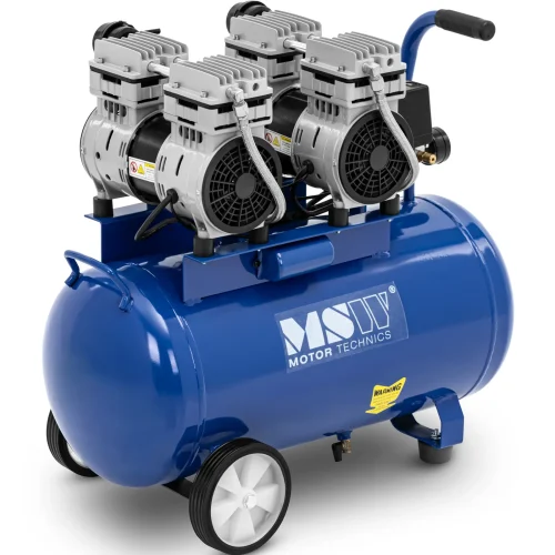 Atvērts bez kompresora gaisa kompresors 50 l 8 joslas 2 x 750 w