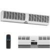 Gaisa aizkaru elektriskās sienas radiators ar tālvadības pulti 1510 m3/h 190 W