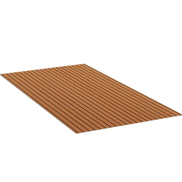 kas nav slīdēšanas grīdas paklājs 240 x 120 cm peldbaseina laiva -brūna