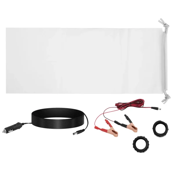 Degvielas uzpildes sūknis baterijām ar čūsku 50 cm 3 12 L/min DC 12 V adapteri