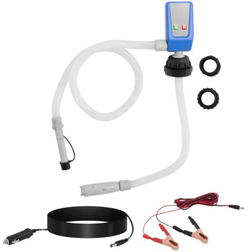 Degvielas uzpildes sūknis baterijām ar čūsku 50 cm 3 12 L/min DC 12 V adapteri