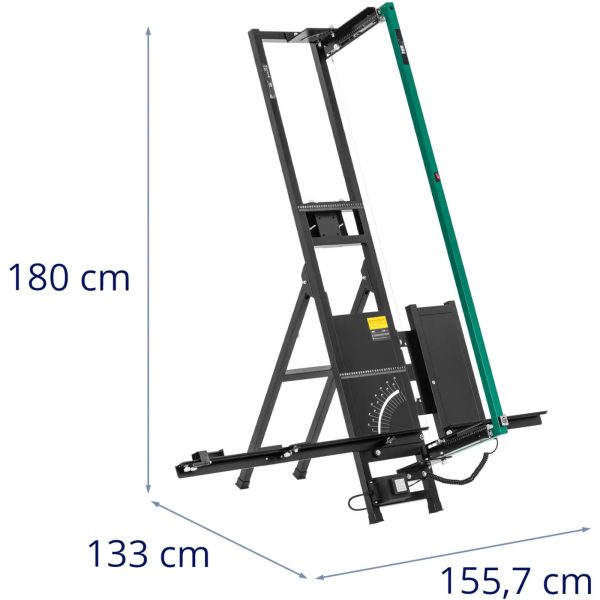 Putuplasta griešanas mašīna ar plaukta garumu 1350 mm galvenā 330 mm 200 W