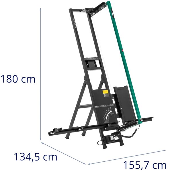 Putuplasta griešanas mašīna ar statīvu un termisko nazi 1350/330 mm 200 W