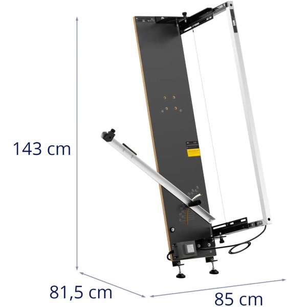 Putuplasta griešanas mašīnas termiskais nazis uz kājām 1070 mm Galvenais 310 mm 160 W