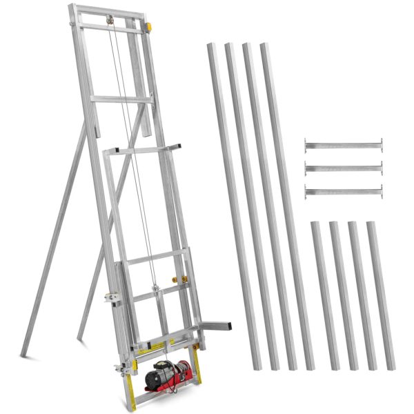 Pārklājot pacelšanas liftu ar 10 m līdz 300 kg 1500 W