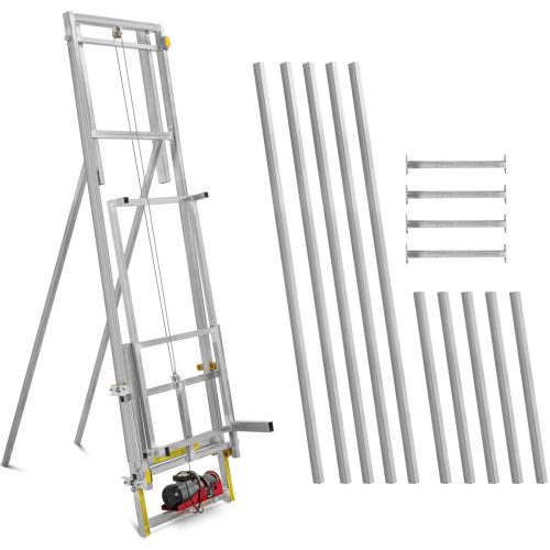 Pārklājot pacelšanas liftu ar 15 m līdz 200 kg 1500 W