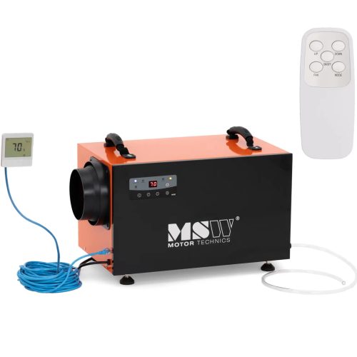 Gaisa dehumidifier ēkas absorbētājs 280 m3/h līdz 55 m2 380 W