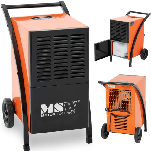 Gaisa dehumidifier mitruma absorbētājs uz riteņiem 750 m3/h līdz 80 m2 1000 W