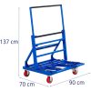 Noliktavas transporta ratiņi paneļu pārvadāšanai līdz 600 kg