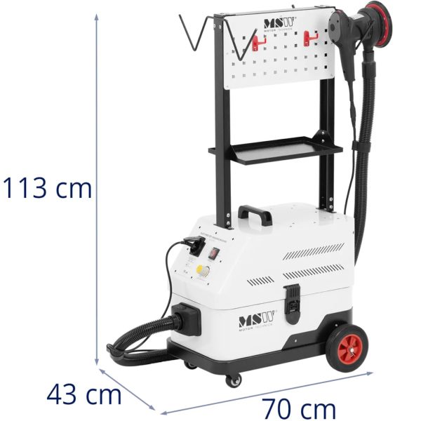 Mobilā automašīnas virsbūves dzirnaviņas 2600 PA 1600 W Mobilais putekļsūcējs