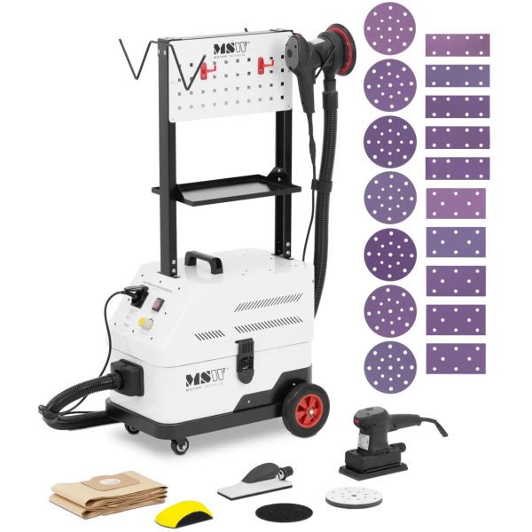 Mobilā automašīnas virsbūves dzirnaviņas 2600 PA 1600 W Mobilais putekļsūcējs