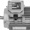Trīs -fāzes asinhronais elektromotors 2870 apgriezieni minūtē 230/400 V 0.75 KW
