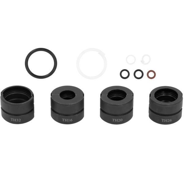 10062822-4 Hidrauliskā cauruļu preses skava ar TH 16/20/26/32 mm 6t matricām