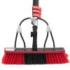 Teleskopiska suka ar ūdens savienojuma ūdens mazgāšanas ūdeni. 35 cm 125-360 cm platums