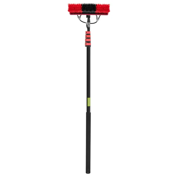 Teleskopiska suka ar ūdens savienojuma ūdens mazgāšanas ūdeni. 35 cm 160-600 cm platums