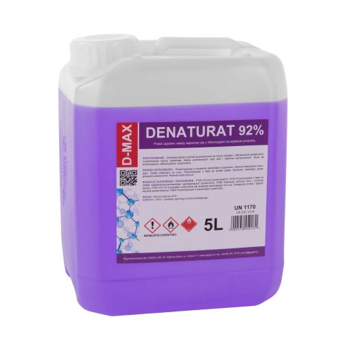 Denaturus d-max 5l piesārņots spirts