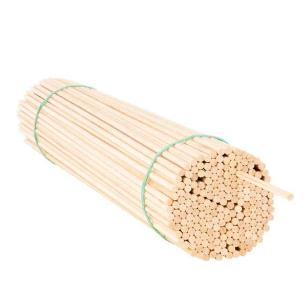 Dižskābarnas vates nūjas 40 cm/4 mm ar PZH sertifikātu 200 gab