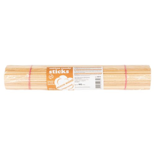 Dižskābarnas vates nūjas 40 cm/4 mm ar PZH sertifikātu 200 gab