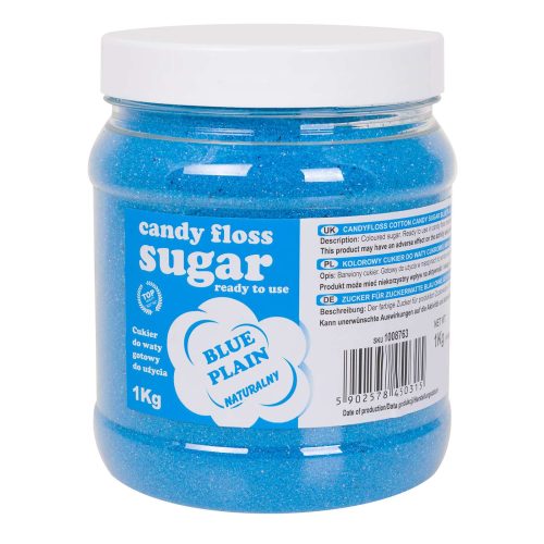 Krāsainas kokvilnas konfektes. Zilā dabiskā apakšējā apakšdaļa 1 kg