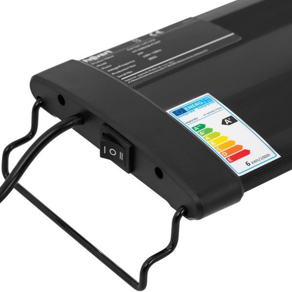 Luktura LED apgaismojums augu augšanas akvārija pilna spektra 78 diodes 56 cm 18 W