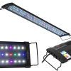 Luktura LED apgaismojums augu augšanas akvārija pilna spektra 129 diodes 87 cm 25 W Luktura LED apgaismojums augu augšanas akvārija pilna spektra 129 diodes 87 cm 25 W