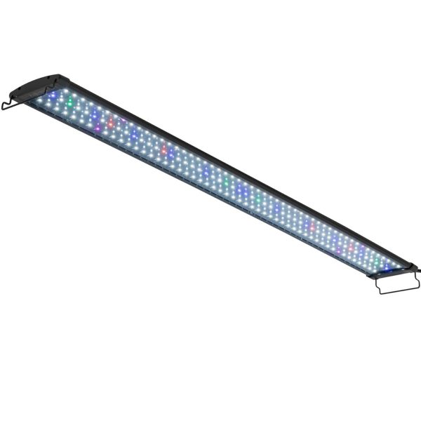 Luktura LED apgaismojums augu augšanas akvārija pilna spektra 156 diodes 113 cm 30 W