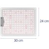 Augu augšanas lampa Pilns spektrs 30 x 24 cm 234 LED 110 sudrabā