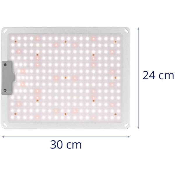 Augu augšanas lampa Pilns spektrs 30 x 24 cm 234 LED 110 sudrabā