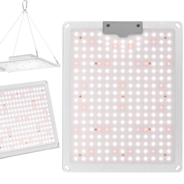 Augu augšanas lampa Pilns spektrs 30 x 24 cm 234 LED 110 sudrabā