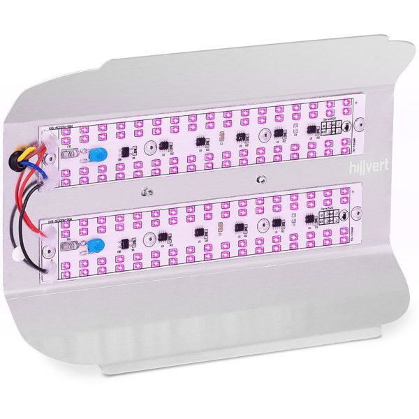 Augu audzēšanas lampa Pilns spektrs 25 x 17 cm 136 LED 100 sudrabā