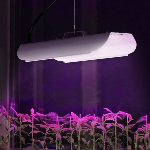 Augu audzēšanas lampa Pilns spektrs 25 x 17 cm 136 LED 100 sudrabā