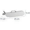 Augu audzēšanas lampa Pilns spektrs 25 x 17 cm 136 LED 100 sudrabā