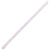 Augu augšanas lampa 120 gaismas diodes LED 50 cm 20 4 gab. Sudrabs