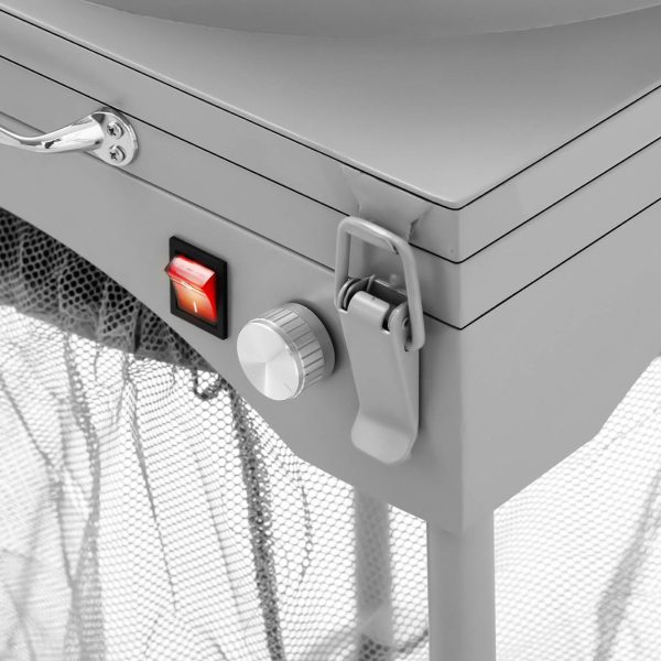 Trymer elektriskā raža uz augu ziedu lapām 390 mm 3 asmeņi 150 W