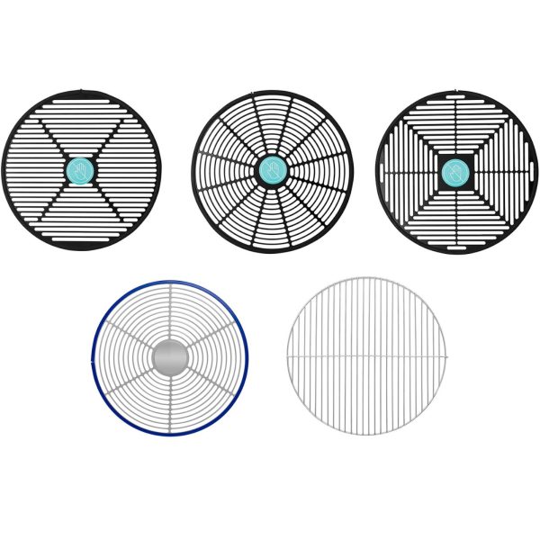 Trymer elektriskā raža uz augu ziedu lapām 390 mm 3 asmeņi 150 W