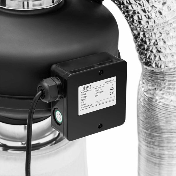 Ventilācijas komplekts ventilatora oglekļa filtrs 50 cm ventilācijas caurules diametrs 102 mm 10 m
